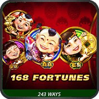 permainan slot 168 Fortunes provider Spade Gaming dari situs slot gacor MEONGTOTO
